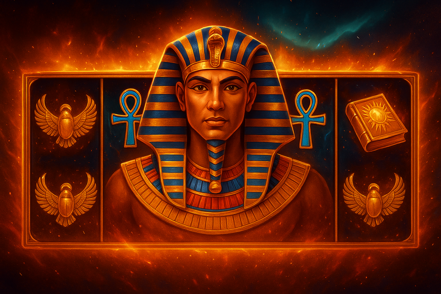 Ramses Book slot game at EmberBet Casino