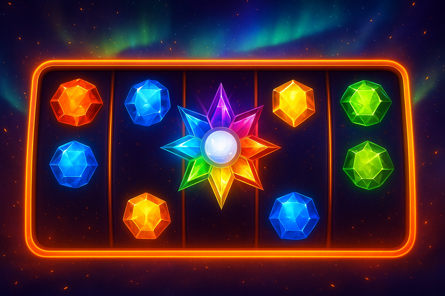 Starburst slot game at EmberBet Casino